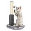 Tangkula 20.5" Tall Cat Scratching Pole With Sisal Rope & 2 Balls Claw Scratcher For Most Cats