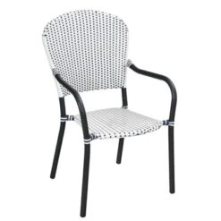 Tangkula 5PCS Rattan Patio Dining Set All Weather Square Folding Table & 4 Stackable Chairs Set W/Tempered Glass Tabletop 18 Tangkula 5PCS Rattan Patio Dining Set All Weather Square Folding Table & 4 Stackable Chairs Set W/Tempered Glass Tabletop -Tangkula GUEST fb236605 9c47 4158 82a0 ff143c8faa92 1