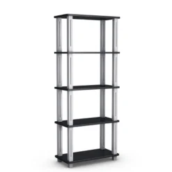 Tangkula 5-Tier Storage Rack Display Shelves Bookshelf For Home Office -Tangkula GUEST fe35d9b0 fe1a 464e a3b8 83fd2883c7ba