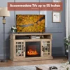 Tangkula 48" TV Stand Console Cabinet W/ Fireplace Entertainment Center For Living Room 2 Tangkula 48" TV Stand Console Cabinet W/ Fireplace Entertainment Center For Living Room -Tangkula GUEST ffc7a4fa 7275 4a48 b79a ce0a5de42265