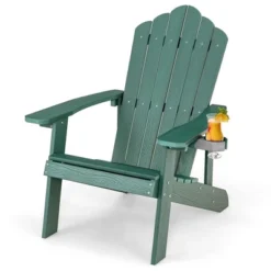 Tangkula Patio HIPS Outdoor Weather Resistant Slatted Chair Adirondack Chair W/ Cup Holder 25 Tangkula Patio HIPS Outdoor Weather Resistant Slatted Chair Adirondack Chair W/ Cup Holder -Tangkula GUEST fffe3f13 e05b 4c0c 87ee c97ca994e941
